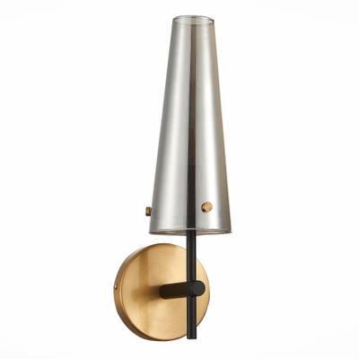 SL1209.301.01 Бра ST-Luce Бронза,Черный/Дымчатый E14 1*40W