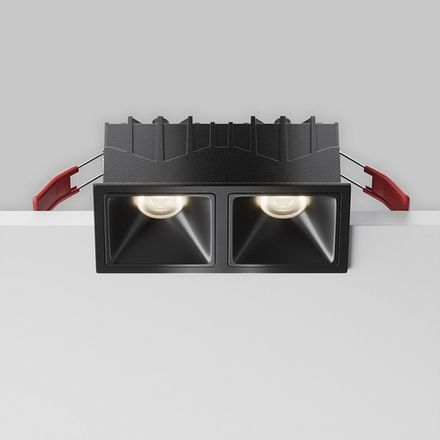 Встраиваемый светильник Alfa LED 4000K 10Вт 50°, DL043-02-10W4K-SQ-B-1. TM Maytoni