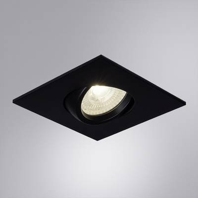Точечный встраиваемый светильник Arte Lamp GIRO A2866PL-1BK, 1хGU10
