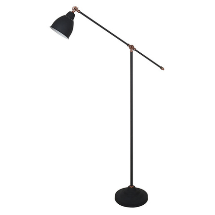 Торшер Arte Lamp BRACCIO A2054PN-1BK, 1хE27