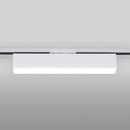 Basic System Трековый светильник 10W 4200K X-Line белый матовый однофазный LTB53