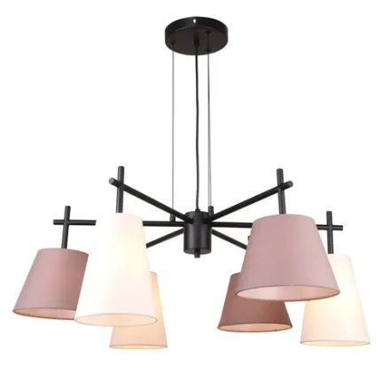 Подвесная люстра Carino 4621-6P, 6*E14*40W. ТМ F-Promo