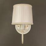 Citilux Дижон CL429311 Бра с абажуром Белое с патиной