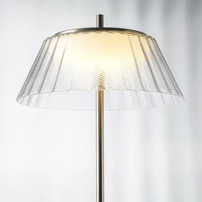 794710 Торшер NAPOLI LED 12W 700LM КОФЕЙНЫЙ/ПРОЗРАЧНЫЙ 3000K Lightstar