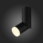 ST107.402.10 Светильник потолочный Черный LED 1*10W 3000K 780Lm Ra&gt;80 24 D50xH168 170-240V