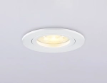 Светильник встраиваемый TN102450 WH белый GU5.3 D85*28