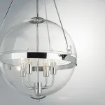 816044 Люстра MODENA 4х40W E14 ХРОМ/ПРОЗРАЧНЫЙ Lightstar