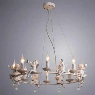 Подвесная люстра Arte Lamp AMUR A1133SP-8WG, 8хE14