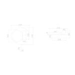 Настенный светильник Arte Lamp SYRMA A2213AP-2BK, 1хLED