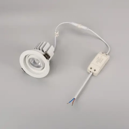 Светильник MS-VORTEX-BUILT-R90-12W Warm3000 (WH-WH, 40 deg, 230V) (Arlight, IP20 Металл, 5 лет)
