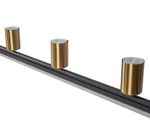 07618-180,36 Люстра Рия латунь L180 h116/86/46 GU10 5*5W+Led 18W (3000K) (лампы в комплекте)