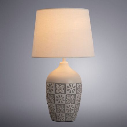 Декоративная настольная лампа Arte Lamp TWILLYA4237LT-1GY, 1хE27