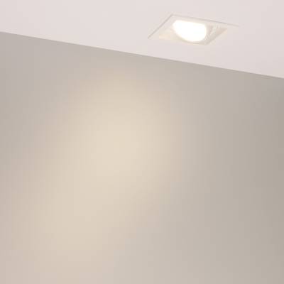 Светильник MS-VORTEX-BUILT-S117x117-20W Warm3000 (WH-WH, 20 deg, 230V) (Arlight, IP20 Металл, 5 лет)