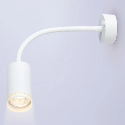 Светильник настенный с выключателем FW2469 WH белый GU10 max 12W D55*L100*H300