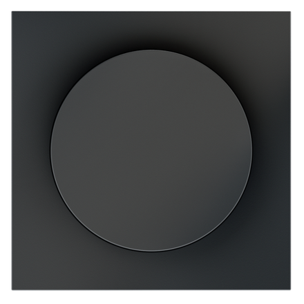 VLS002007 Накладка для светорегулятора поворотно-нажимного, S70 (графит). (ТМ Maytoni)