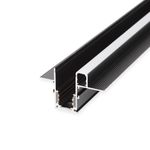 Slim Magnetic Шинопровод встраиваемый с местом под светодиодную ленту чёрный 2м 85132/00