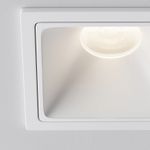 Встраиваемый светильник Alfa LED 4000K 10Вт 50°, DL043-01-10W4K-SQ-W-1. TM Maytoni