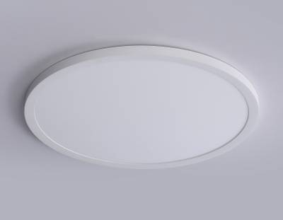 Светильник светодиодный ультратонкий FZ1959 WH белый IP54 40W 5000K D470*15 (Без ПДУ)