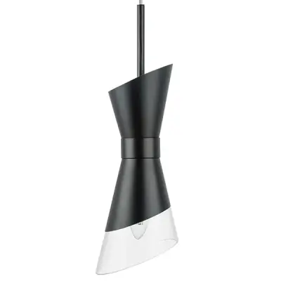 817017 Люстра STRATO 1х40W E14 ЧЕРНЫЙ МАТОВЫЙ Lightstar