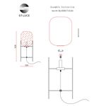 SL1050.715.01 Торшер ST-Luce Черный/Дымчатый E27 1*40W