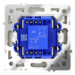 VLS010504 Перекрестный переключатель встраиваемый VOLTUM S70 одноклавишный 10А, (шелк) (ТМ Maytoni)