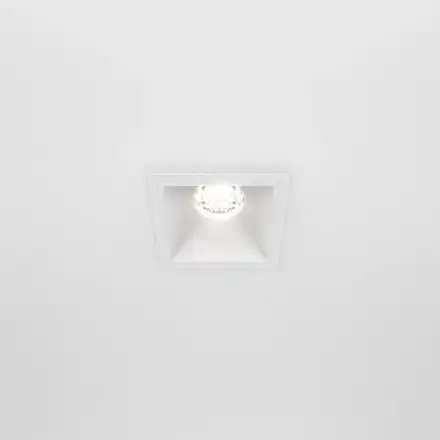 Встраиваемый светильник Альфа / Alfa LED 10 Вт 4000 К 36°, DL043-01-10W4K-SQ-W. TM Maytoni