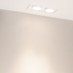 Светильник MS-VORTEX-BUILT-S250x140-2x30W Day4000 (WH-WH, 30 deg, 230V) (Arlight, IP20 Металл, 5 лет)