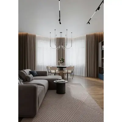 Магнитный трековый светильник Arte Lamp LINEA SMART A4691PL-1BK, 1хLED