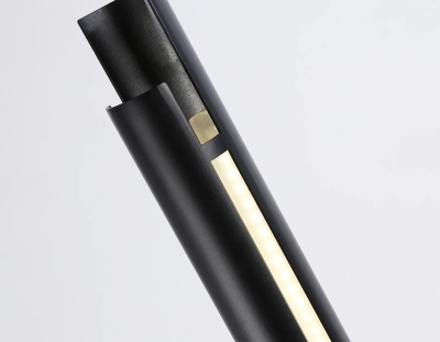 Светильник светодиодный напольный TN71344 BK черный LED 10W 4200K D60*900