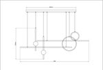 Подвесной светильник Arte Lamp POLARIS A2610SP-85BK, 1хLED