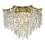 SL1659.302.07 Светильник потолочный ST-Luce Латунь/Прозрачный E14 7*60W