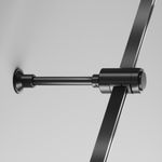 Крепление настенное Wall одинарное удлиненное Flarity черный, TRA155CW-SL1-B. TM Maytoni