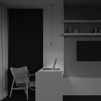 Подвесной светильник Arrow GU10 1x40Вт P064PL-01W. TM Maytoni