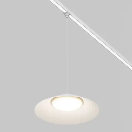 Уличный трековый светильник Кампана / Campana Elasity IP 3000K 12Вт 120° белый, O-TR01-1-P-12WW3K. TM Maytoni