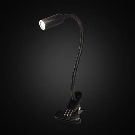 Citilux Ньютон CL803061N LED Лампа на прищепке с диммером Чёрная