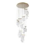 Каскадная люстра Arte lamp GRAPPOLO A2283SP-14GO, 1хLED