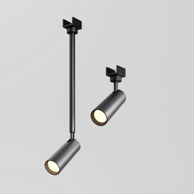 Уличный трековый светильник Фокус / Focus Led Elasity IP 3000К 8Вт 55° черный, O-TR01-2-P-8WB3K. TM Maytoni