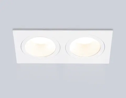 Светильник встраиваемый TN102830/2 WH/WH белый/белый GU5.3/2 178*93*50