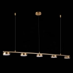 SL6000.303.05 Светильник подвесной ST-Luce Латунь/Латунь LED 5*7W 3000K