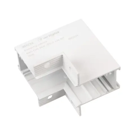 Коннектор угловой MAG-CON-MINI-2538-F-L90-INT (WH) (Arlight, IP20 Металл, 5 лет)