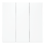 VLS000502 Клавиши для выключателя/переключателя трехклавишного, S70 (белый матовый). (ТМ Maytoni)