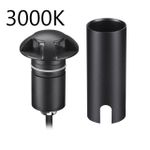 6662/3GL3 NATURE ODL25 729 черный/металл Встраиваемый грунтовый светильник IP67 LED 3W 3000K 12V/24V WALD (нужен драйвер 357781/357782)