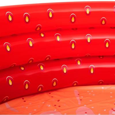 Бассейн круглый надувной 160*38 см, 508 л, Sweet Strawberry 51145 Bestway