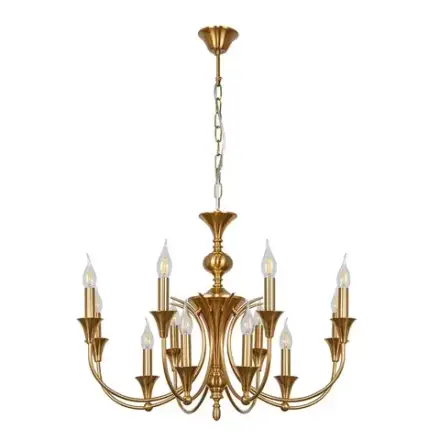 Подвесная люстра Arte Lamp COLLINETTA A4094LM-12PB, 12хE14