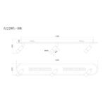 Спот Arte Lamp PISCES A2220PL-3BK, 1хLED