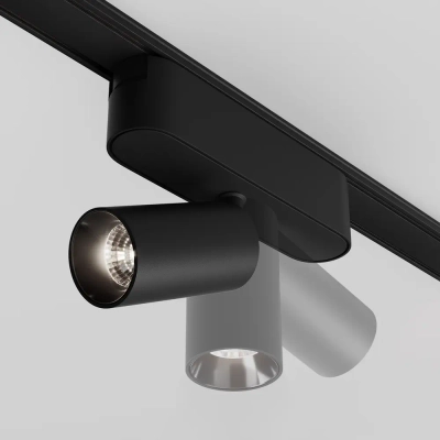 Трековый светильник Фокус / Focus Led Radity 4000K 5Вт 36°, TR103-1-5W4K-M-B. TM Maytoni