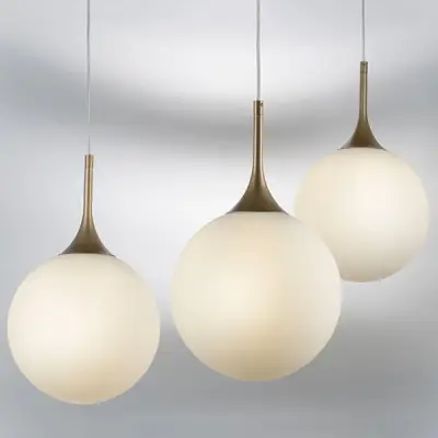 813032 Подвес GLOBO 1х40W E14 gold/white Lightstar