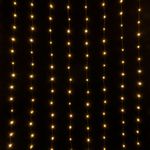 Гирлянда занавес "Роса" теплый белый 2*3м IP20 200-004 теплый белый