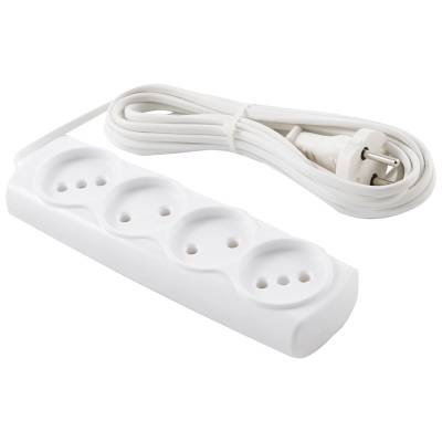 Удлинитель ENGY "Эконом" 5м/4роз. (ШВВП 2х0,75)