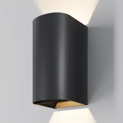 Уличный настенный светильник Драп / Drape 3000K 20Вт IP65, O526WL-L20B3K. TM Maytoni